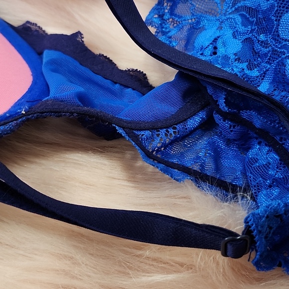 PRE-LOVED PINK VICTORIA'S SECRET RACERBACK BRA-32DD - Picture 6 of 6